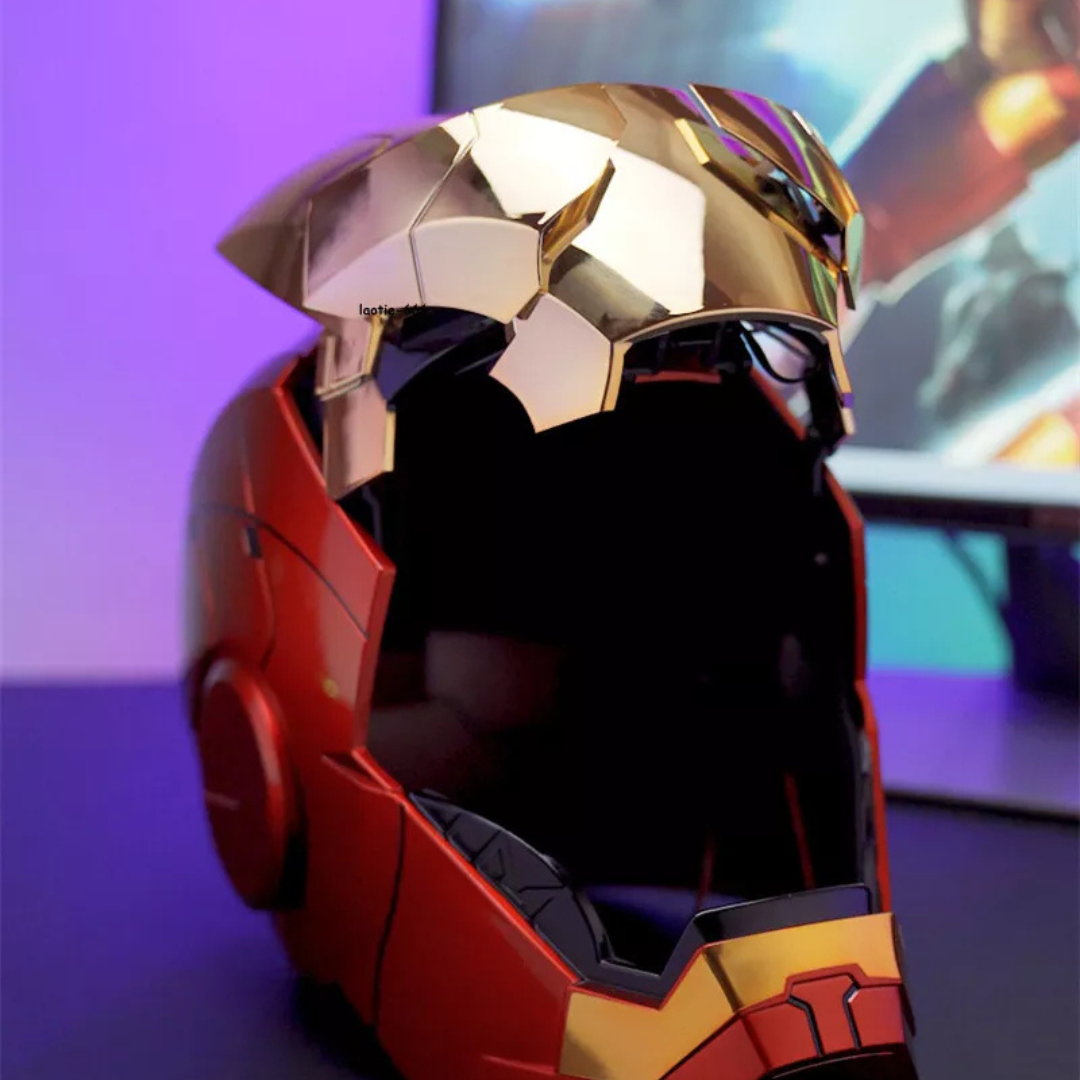 Iron Man Voice-Activated Wearable Helmet