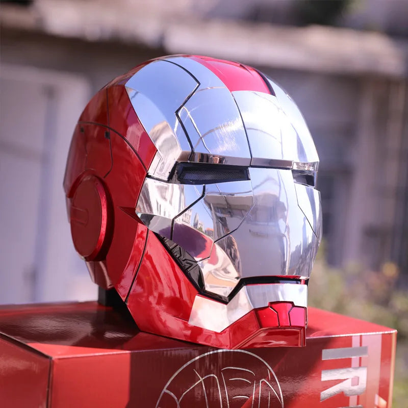 Iron Man Voice-Activated Wearable Helmet